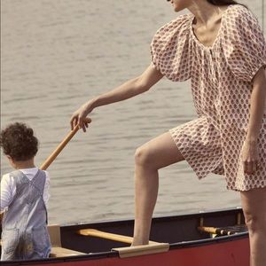 DOEN JOSETTE DRESS IN BLOCK PRINT SIZE XS - SOLD OUT